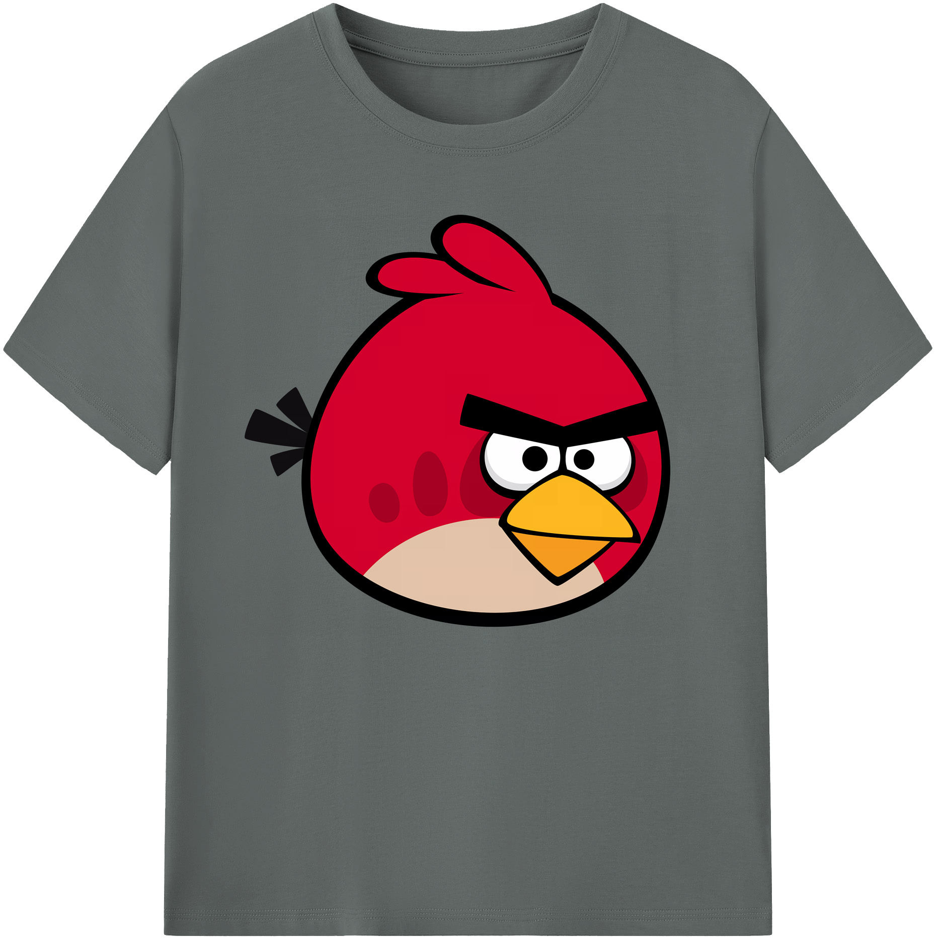（画像用） Angry Birds アングリーバード 綿100％ メンズ半袖Tシャツ｜肌触りやわらか＆通気性